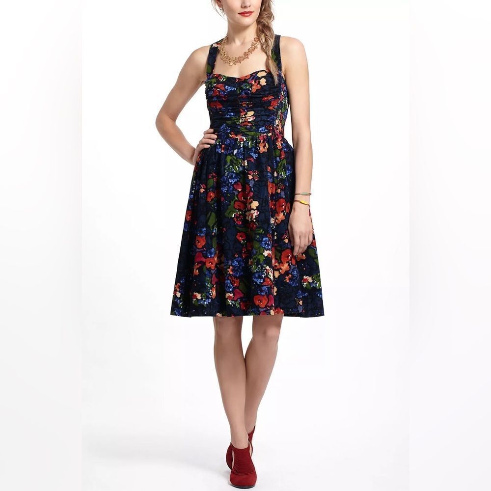 Anthropologie HD in Paris Paca Halter Dress